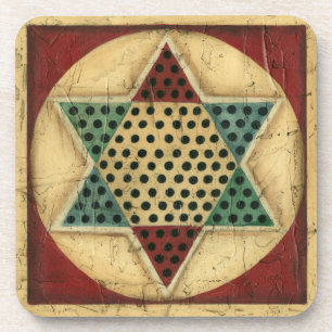 Dessous-de-verre Tableau de contrôle chinois vintage par Ethan Harp