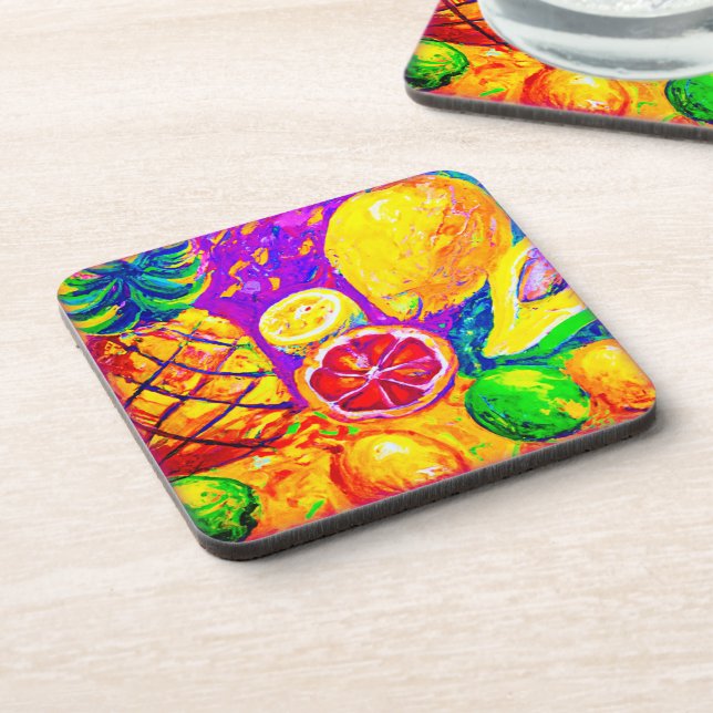 Dessous-de-verre Tableau De Fruits Savoureux. Commandez dès mainten (Côté gauche)