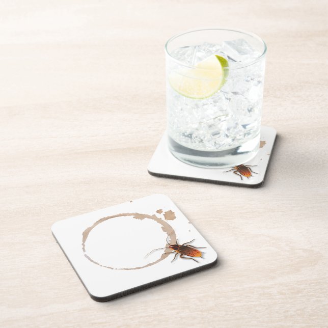 Dessous-de-verre Tache collante d'anneau de Bugzeez_Icky (Côté Droit)