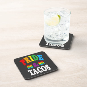 Dessous-de-verre Tacos de la fierté LGBT