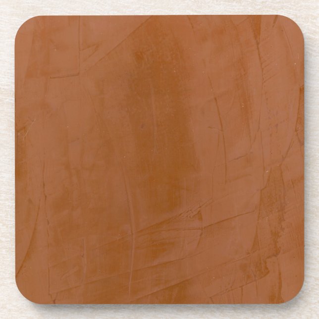 Dessous-de-verre Tangerine Uni (Devant)