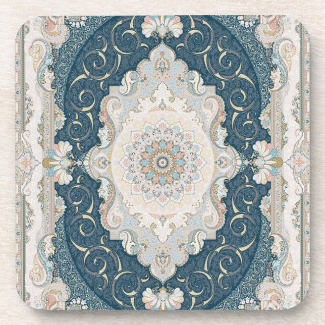 Dessous-de-verre Tapis ancien persan turc (Devant)