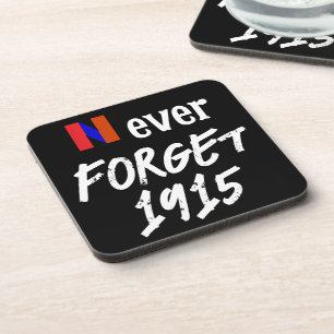 Dessous-de-verre Tapis de boisson Never Forget 1915