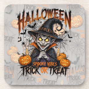 Dessous-de-verre Tapis de liège Vampire Épouvantable pour Halloween