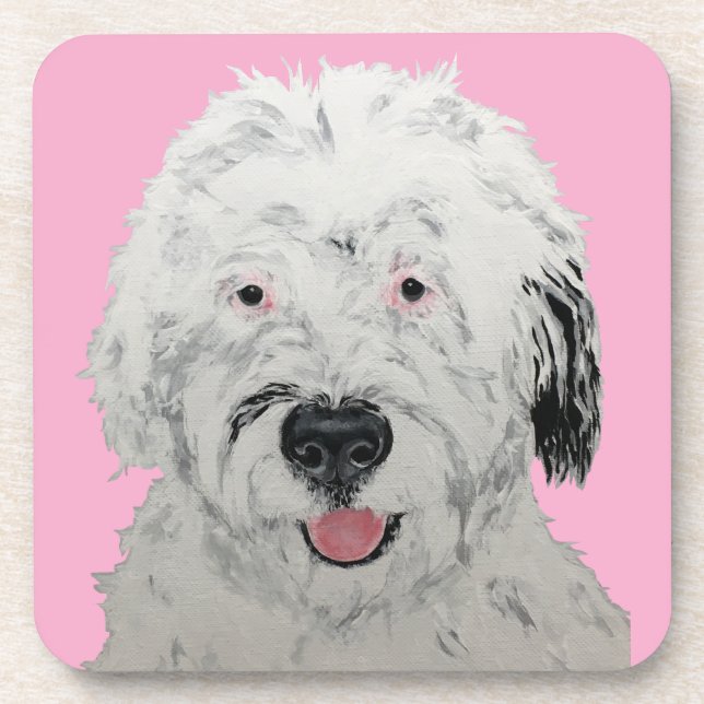 DESSOUS-DE-VERRE TAPIS DE SOURIS CHIEN DE BERGER (Devant)