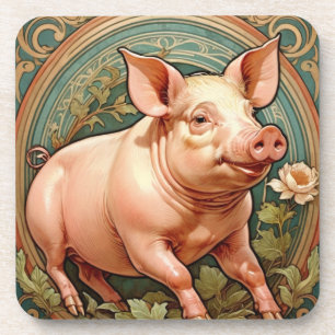 Dessous-de-verre Tapis de souris Cochonnet