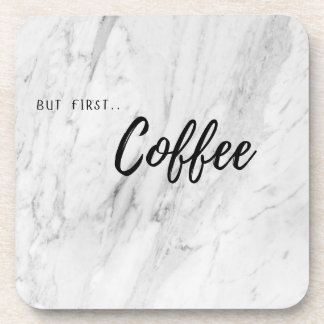 Dessous-de-verre Tapis de verre – Mais d'abord du café