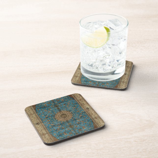 Dessous-de-verre Tapis kilim antique turc (Côté Droit)
