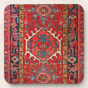 Dessous-de-verre Tapis Oriental Turc Persan Antique