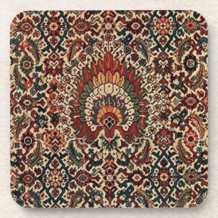 Dessous-de-verre Tapis persan turc oriental antique