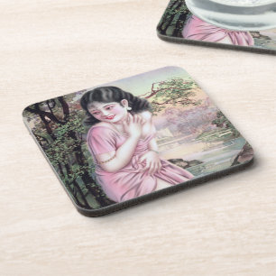Dessous-de-verre Taquiner dans Stream Oasis par Shanghai China Girl