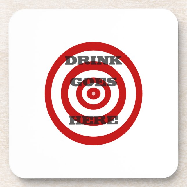 Dessous-de-verre Target Bullseye (Devant)