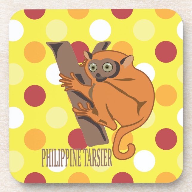 Dessous-de-verre tarsier philippin (Devant)