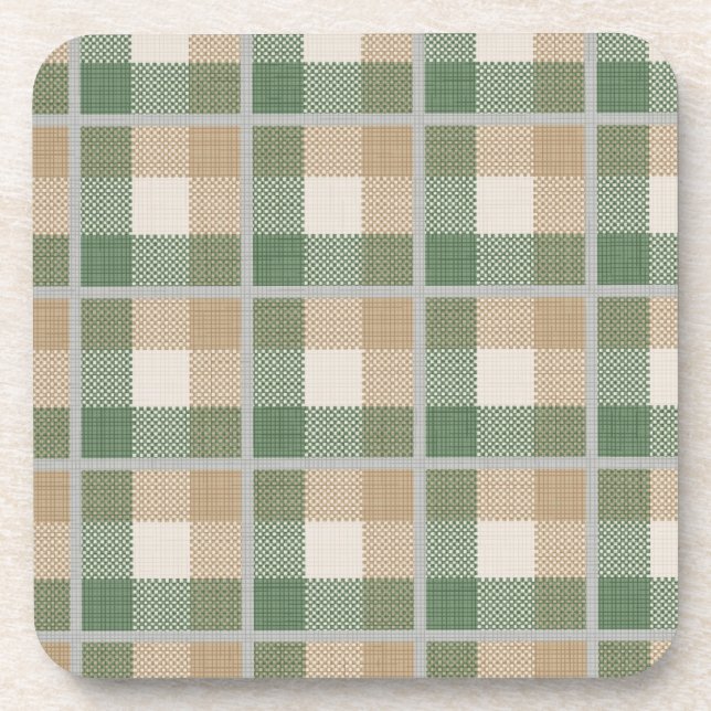 Dessous-de-verre Tartan (Devant)