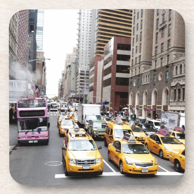 Dessous-de-verre Taxis de New York (Devant)