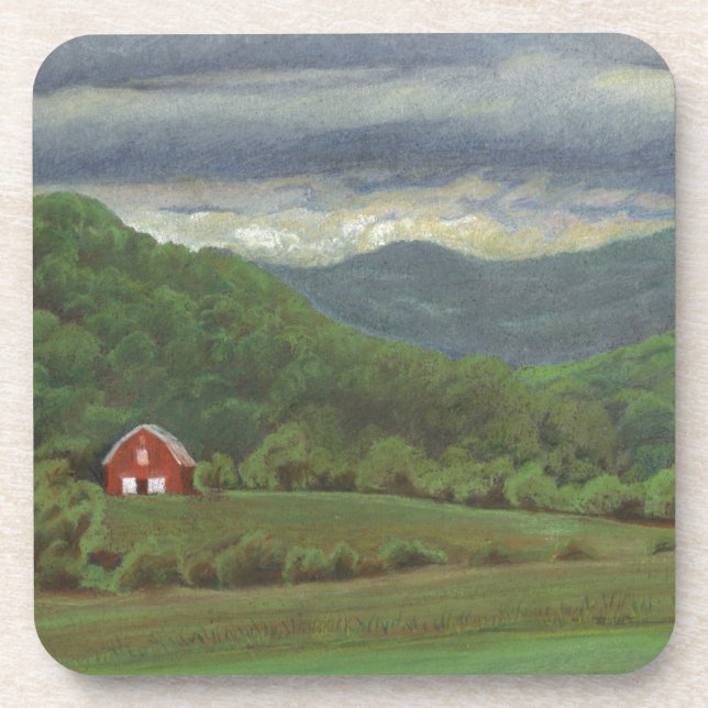 Dessous-de-verre Tempête estivale (Devant)