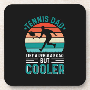 Dessous-de-verre Tennis Papa Retro Sunset