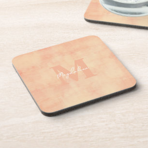 Dessous-de-verre Terracotta Terreux Monogrammé
