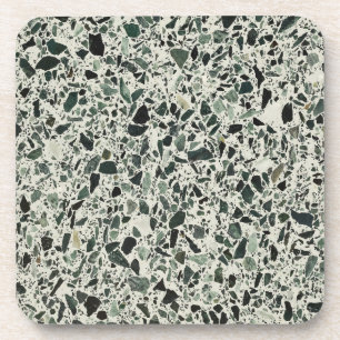 Dessous-de-verre Terrazzo Vert Moderne