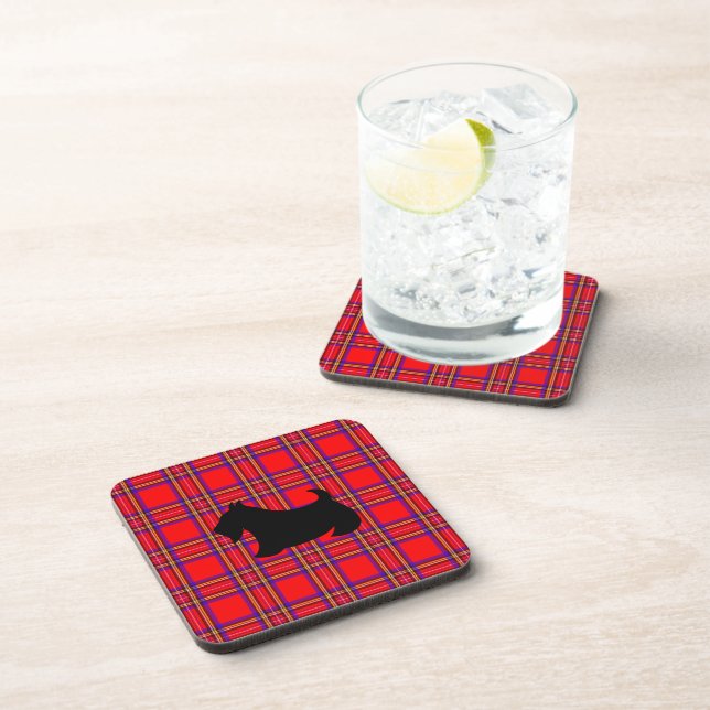Dessous de verre Terrier Écossais (Côté Droit)