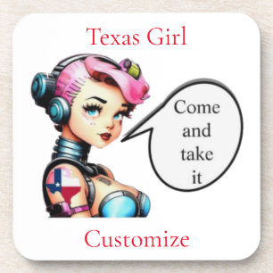 Dessous-de-verre Texas Girl Thunder_Cove