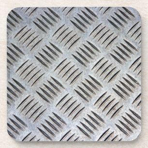 Dessous-de-verre Texture de plaque métallique