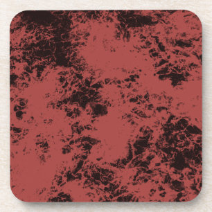 Dessous-de-verre Texture en marbre rouge en terre cuite