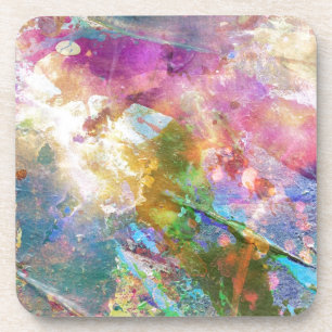 Dessous-de-verre Texture grunge abstraite avec la peinture 3