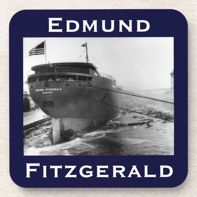 Dessous-de-verre The Edmund Fitzgerald (Devant)