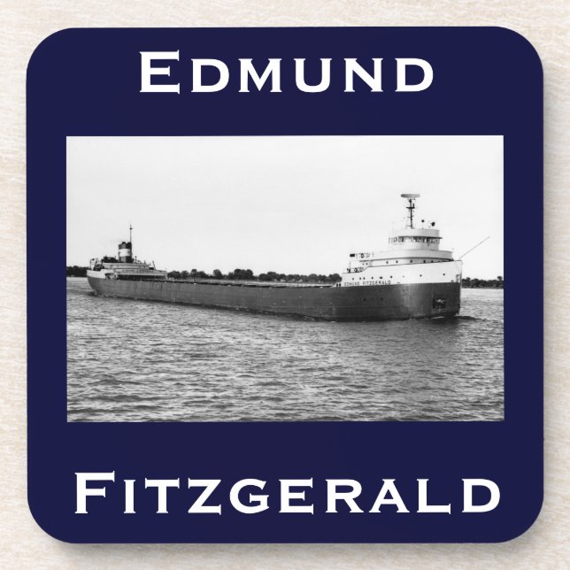 Dessous-de-verre The Edmund Fitzgerald (Devant)