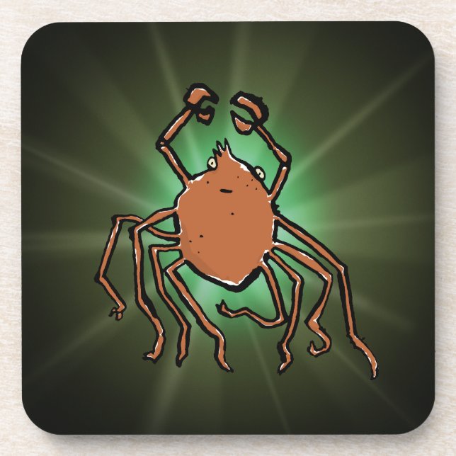Dessous-de-verre the groovy sea spider (Devant)