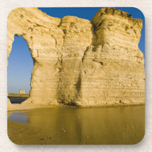 Dessous-de-verre The Keyhole of the Monument Rocks alias Chalk