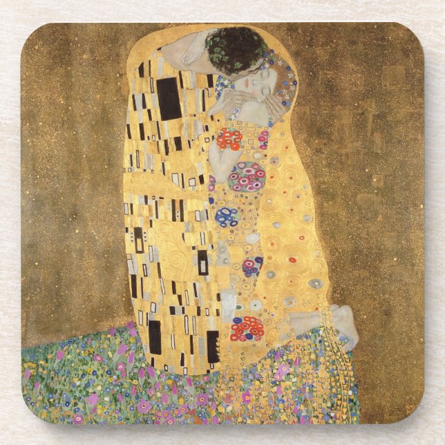 Dessous-de-verre The Kiss, 1907-08 (Devant)