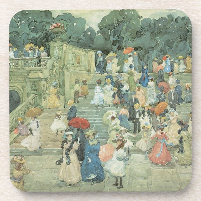 Dessous-de-verre The Mall, Central Park de Maurice Prendergast (Devant)