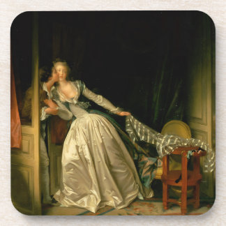 Dessous-de-verre The Stolen Kiss Fragonard