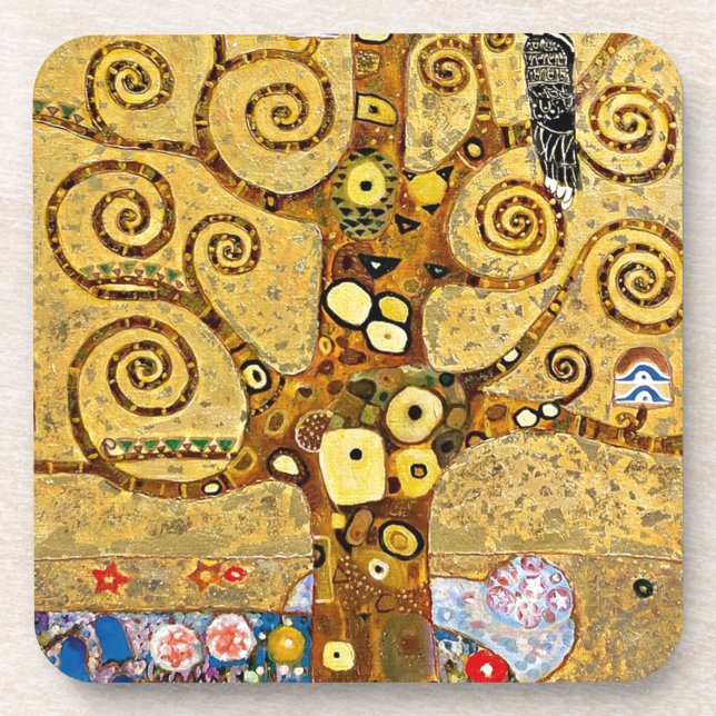 Dessous-de-verre " The Tree of Life" , Gustav Klimt (Devant)