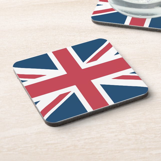 Dessous-de-verre The Union Jack British Flag Coaster (Côté gauche)