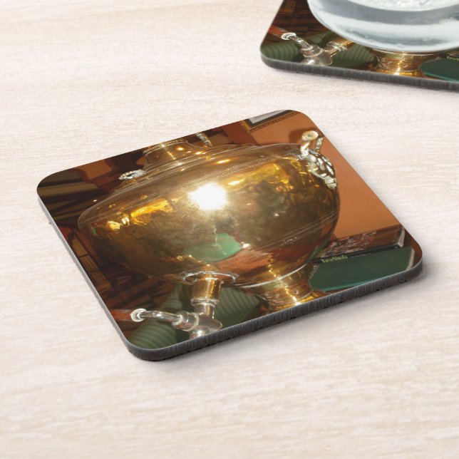 Dessous-de-verre Théière dorée (Côté gauche)