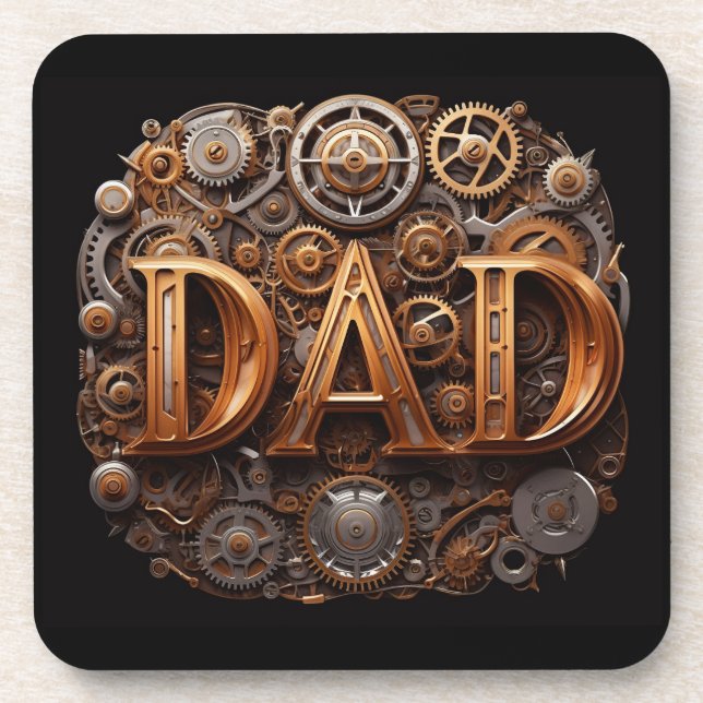 Dessous-de-verre Thème mécanique DAD Automotive (Devant)