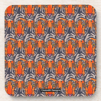 Dessous-de-verre Tiger (pattern) - Plastic Coaster