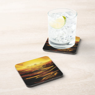 Dessous-de-verre Titan la plus grande lune de la planète Saturne