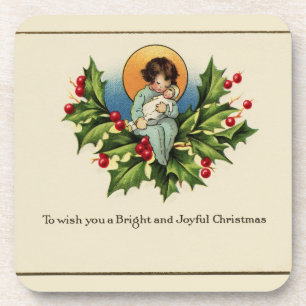 Dessous-de-verre To Wish You a Bright and Joyful Christmas