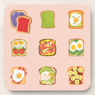 Dessous-de-verre Toast de brunch