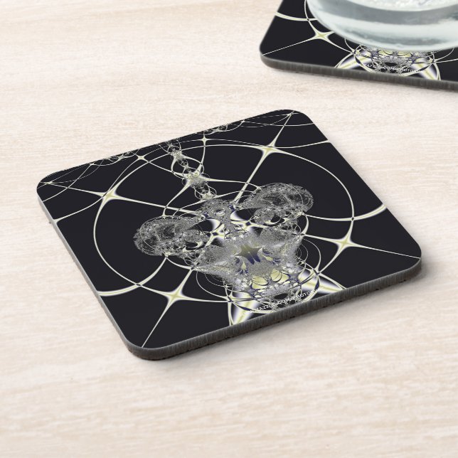 Dessous-de-verre Toile d'or (Côté gauche)