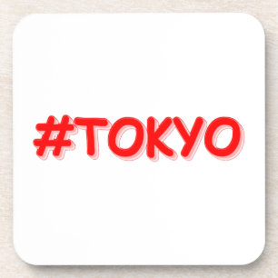 Dessous-de-verre "#Tokyo" Joli Design. Commandez dès maintenant 