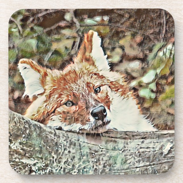 Dessous-de-verre Toony Fox (Devant)