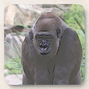 Dessous-de-verre toony Gorilla