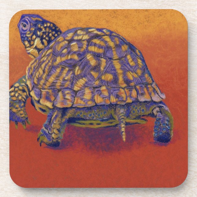 Dessous-de-verre Tortue de boîte, tortue (Devant)