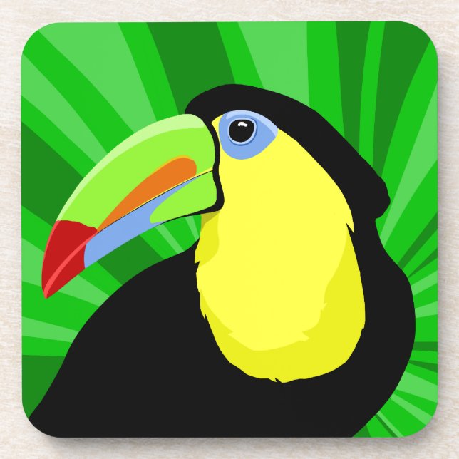 Dessous-de-verre Toucan (Devant)