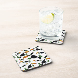 Dessous-de-verre Toucans Tropicaux - Jungle Ludique